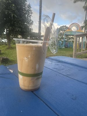 Root beer float  at Coconut Glen's in Haiku