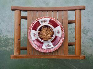 Berry-apple crumble.(VEGAN) 1 piece RM 8.00, 2 pieces RM 12.00, 3 pieces RM 15.00 at Kneading Peace in Malacca