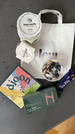 Loui haul 😅✨ the cheese is just so good and I love the sweets. Overnight oats are super rich in flavor  at Loui in Munich