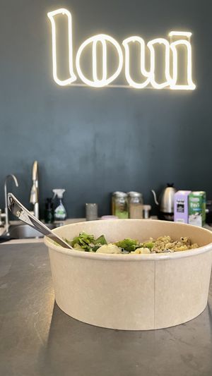 Had a great bowl with olive tofu, super high quality. It was so good  at Loui in Munich