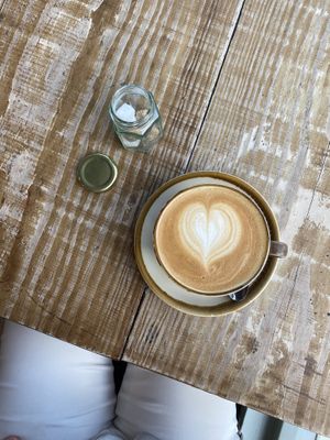 Oat latte    at Heaphys in Glastonbury