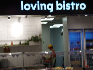 from food court at Loving Bistro - DBK in Prague