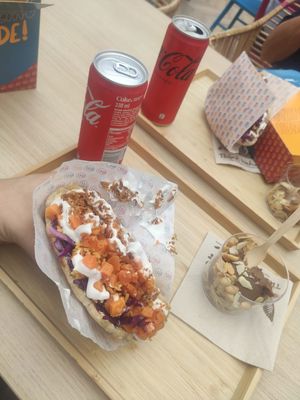 Pita vegano at Hummus Around in Arese