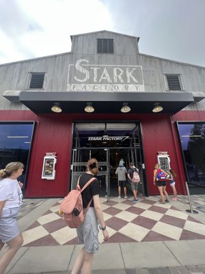 Entry   at Disneyland - Stark Factory in Chessy