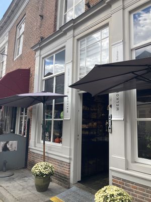 Entrance  at De Vegan Bakker in Heusden