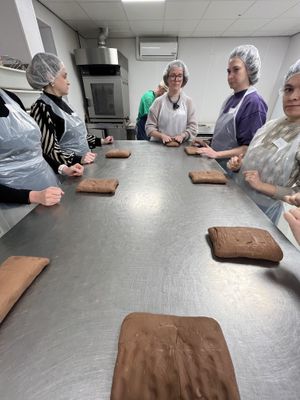 workshop  at De Vegan Bakker in Heusden