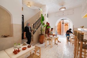 Ground floor world storytelling cafe  at World Storytelling Cafe in Marrakech