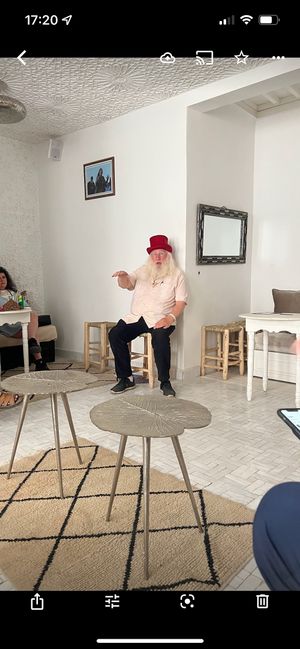  at World Storytelling Cafe in Marrakech