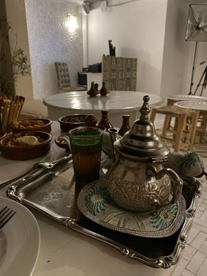   at World Storytelling Cafe in Marrakech