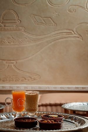 Teas  at World Storytelling Cafe in Marrakech
