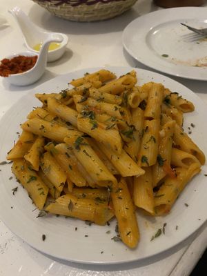 Like the pasta  at World Storytelling Cafe in Marrakech