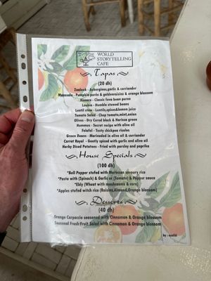   at World Storytelling Cafe in Marrakech