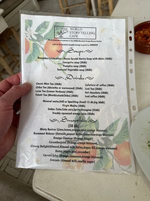   at World Storytelling Cafe in Marrakech