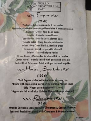  at World Storytelling Cafe in Marrakech