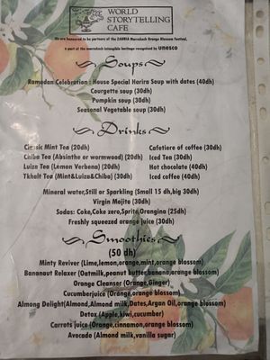  at World Storytelling Cafe in Marrakech