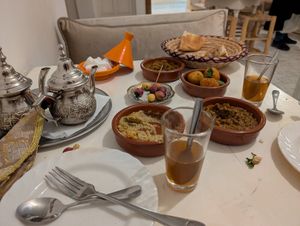 tapas at World Storytelling Cafe in Marrakech