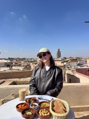   at World Storytelling Cafe in Marrakech