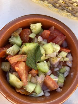Tomato Salad   at World Storytelling Cafe in Marrakech
