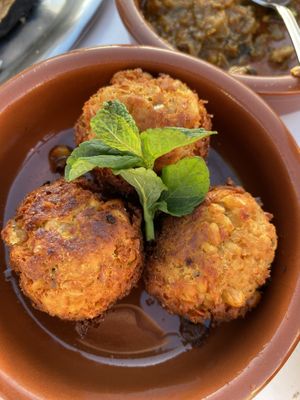 Falafel   at World Storytelling Cafe in Marrakech