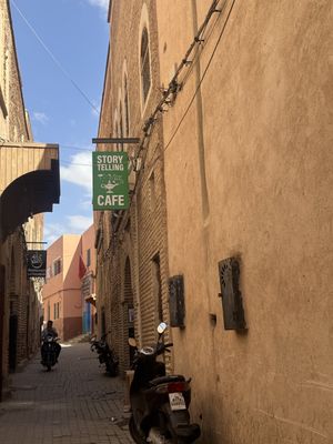 Location  at World Storytelling Cafe in Marrakech