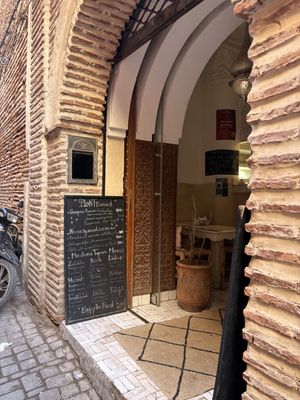   at World Storytelling Cafe in Marrakech