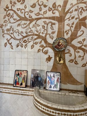   at World Storytelling Cafe in Marrakech