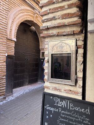   at World Storytelling Cafe in Marrakech