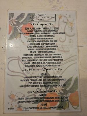  at World Storytelling Cafe in Marrakech