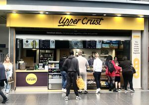 The kiosk  at Upper Crust in Manchester