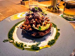 Beet risotto at Am Paulusbogen in Passau