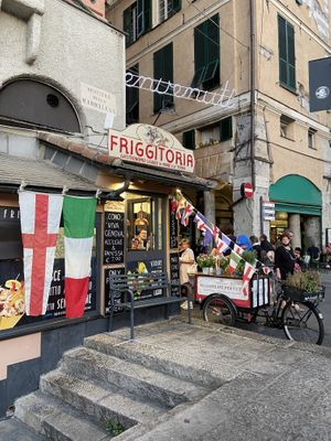   at Friggitoria San Giorgio in Genoa