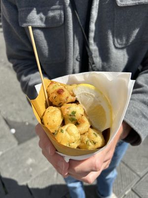   at Friggitoria San Giorgio in Genoa