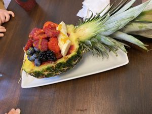 Açai bowl   at Thrive in Glossop