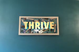 Great sign indoors  at Thrive in Glossop