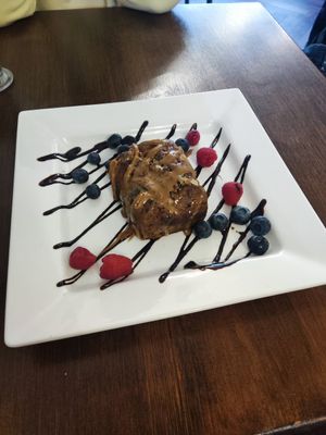 Banana bread at Thrive in Glossop