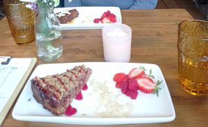 Dessert at Thrive in Glossop