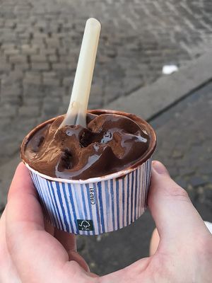 Le big black   at Gelateria Sublime in Rome