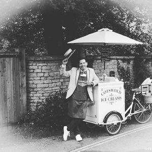 Always there any sunny and dry day April-September  at Cotswold Ice Creams in Bourton-on-the-water
