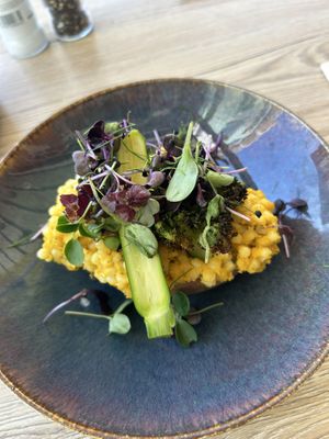 Gevulde zoete aardappel 20,50€  at Spuiplein 41 in Breskens