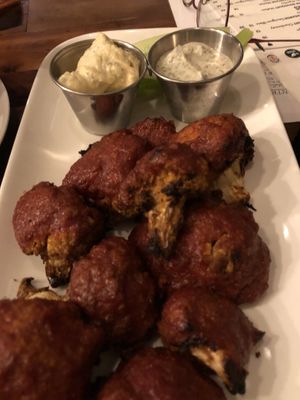 BBQ wings   at OC - Organic Artisan Eatery & Juice Bar in Massapequa