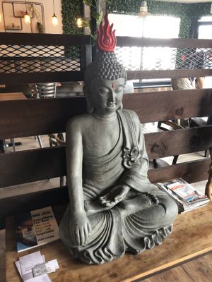 Statue  at OC - Organic Artisan Eatery & Juice Bar in Massapequa