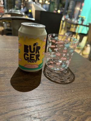 Submarine burger beer 🍺   at Submarine Burger Split in Split