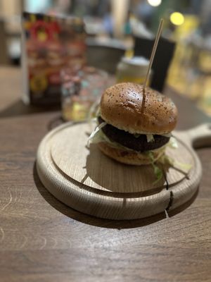 Original Vegan Burger 🍔   at Submarine Burger Split in Split