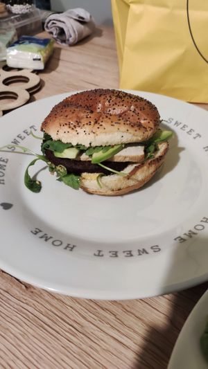 Avo Burger (to go) at Submarine Burger Split in Split