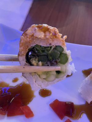 Vegan custom roll  at Katsunori Sushi in Hesperia