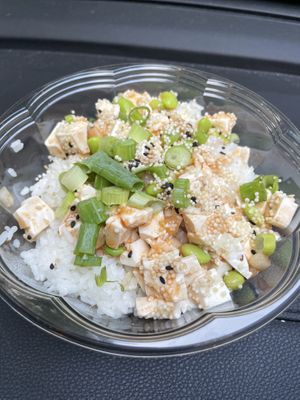 Pokemoto Tofu Bowl  at Pokemoto in Groton