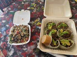 Hot Spelt Wrap at The Vegan Marie in Miami