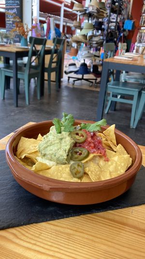 Vegan nachos  at Carallo in San Jose