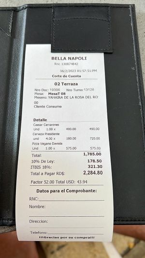  at Bella Napoli in Punta Cana