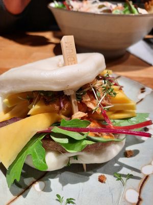 Bao 5,50 euros at Chaya Asian Kitchen in Hamburg